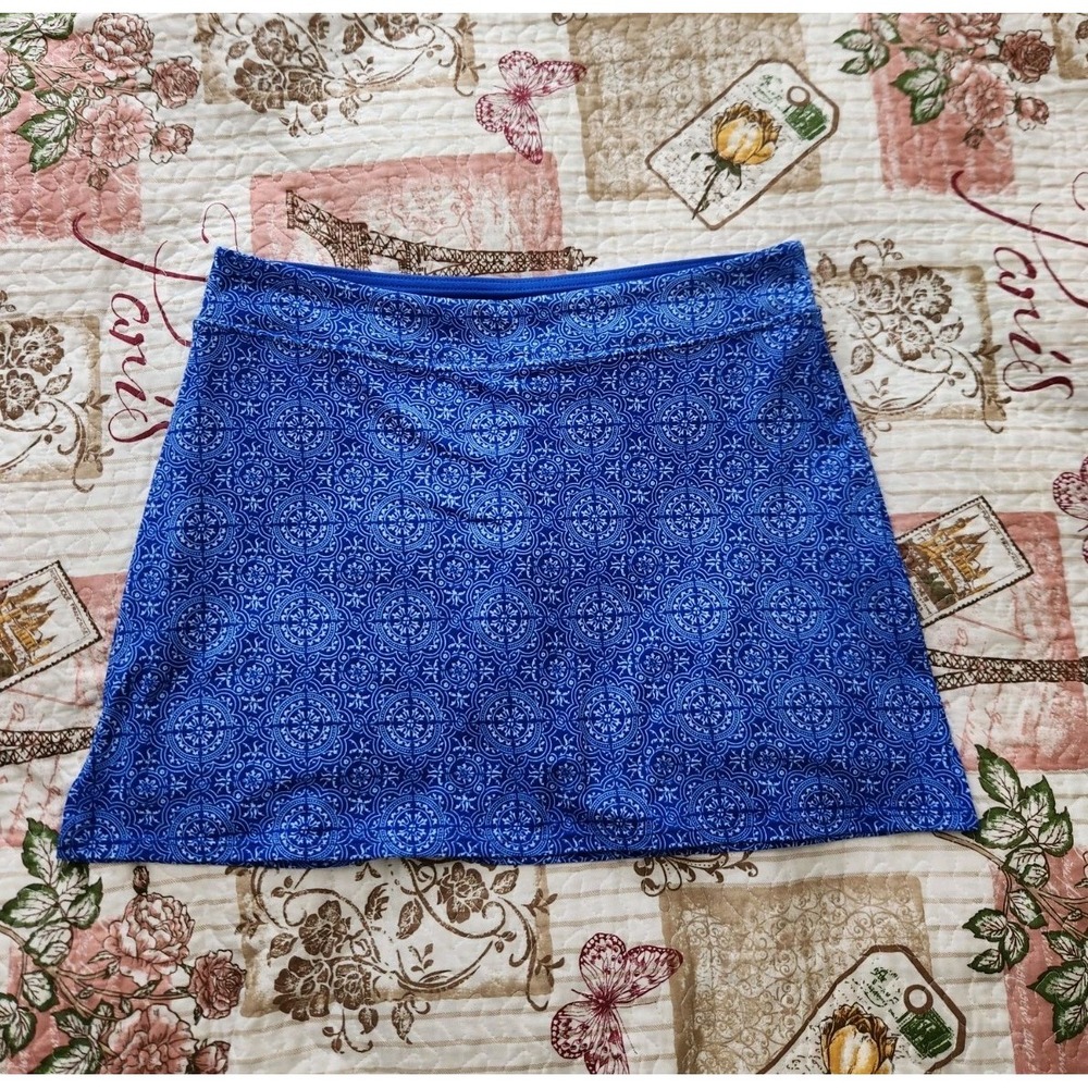 TRANQUILITY  Pull On Skort Skirt  Womens Stretchy Soft Summer Skirt Golf‎ Size S